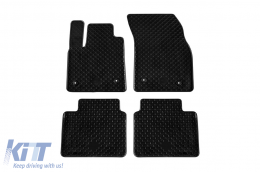 image-22-Rubber mats Gumarny Zubri suitable for Ford Focus after 2018, 4-piece set, black color