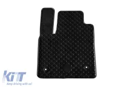 Rubber mats Gumarny Zubri suitable for Ford Focus after 2018, 4-piece set, black color-image-6254548