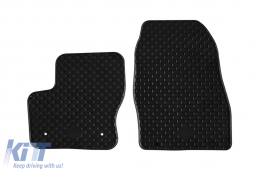 image-12-Rubber mats Gumarny Zubri suitable for Ford Tourneo Connect after 2014, Transit Connect after 2014, 2-piece set, black color
