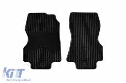 image-7-Rubber mats Gumarny Zubri suitable for Ford Transit 1995-2000, 2-piece set, black color