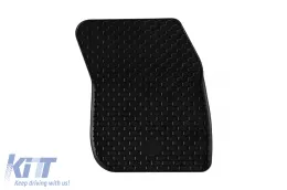 Rubber mats Gumarny Zubri suitable for Ford Mondeo 2014-2022, 4-piece set, black color-image-6254297