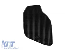 Rubber mats Gumarny Zubri suitable for Honda Jazz 2004-2008, 4-piece set, black color-image-6251485
