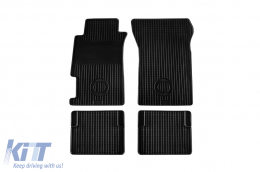 image-8-Rubber mats Gumarny Zubri suitable for Honda Accord 1996-2002, 4-piece set, black color