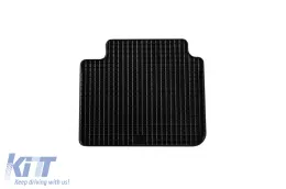 Rubber mats Gumarny Zubri suitable for Hyundai Sonata 2005-2009, 4-piece set, black color-image-6231876