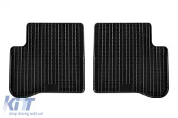 Rubber mats Gumarny Zubri suitable for Hyundai Atos after 1999, Atos Prime 1999-2009, 4-piece set, black color-image-6251143