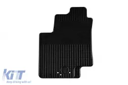 Rubber mats Gumarny Zubri suitable for Hyundai i20 2009-2014, 4-piece set, black color-image-6251766