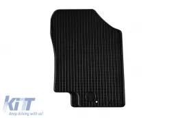 Rubber mats Gumarny Zubri suitable for Hyundai i20 2009-2014, 4-piece set, black color-image-6251767