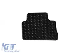 Rubber mats Gumarny Zubri suitable for Hyundai Kona, Kona HeV 2018-2023, 4-piece set, black color-image-6252228