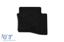 Rubber mats Gumarny Zubri suitable for Hyundai i20 2014-2020, 4-piece set, black color-image-6254329