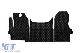 image-22-Rubber mats Gumarny Zubri suitable for Iveco Daily after 2014, 3-piece set, black color