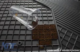 Rubber mats Gumarny Zubri suitable for Jaecoo J7 PHEV after 2025, 4-piece set, black color-image-6277686