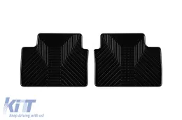 Rubber mats Gumarny Zubri suitable for Kia Ceed 2012-2018, 4-piece set, black color-image-6251902