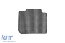 Rubber mats Gumarny Zubri suitable for Kia Cerato 2004-2009, 4-piece set, grey color-image-6251466