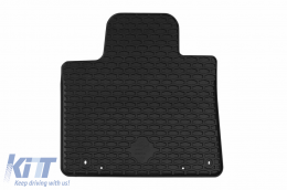 Rubber mats Gumarny Zubri suitable for Kia Sorento diesel after 2020, 4-piece set, black color-image-6252434