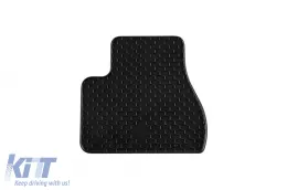 Rubber mats Gumarny Zubri suitable for Land Rover Freelander 1996-2006, 4-piece set, black color-image-6231902