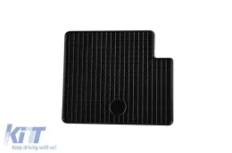 Rubber mats Gumarny Zubri suitable for Mazda 2 2007-2014, 4-piece set, black color-image-6251280