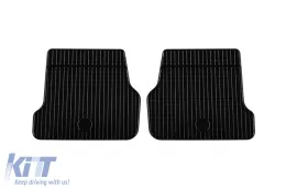 Rubber mats Gumarny Zubri suitable for Mazda 3 2004-2013, 4-piece set, black color-image-6254196
