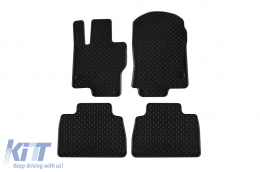 Rubber mats Gumarny Zubri suitable for Mercedes GLE coupe C167 after 2019, 4-piece set, black color - ABFMM6024382