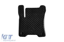 Rubber mats Gumarny Zubri suitable for Mercedes EQA H243 after 2021, EQB X243 after 2022, 4-piece set, black color-image-6252558