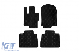 image-4-Rubber mats Gumarny Zubri suitable for Mercedes GLE W167, GLS X167 after 2019, 4-piece set, black color