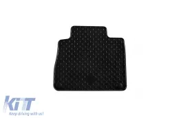 Rubber mats Gumarny Zubri suitable for Mercedes GLE W167, GLS X167 after 2019, 4-piece set, black color-image-6254647