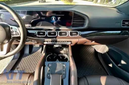 Rubber mats Gumarny Zubri suitable for Mercedes GLE W167, GLS X167 after 2019, 4-piece set, black color-image-6254649