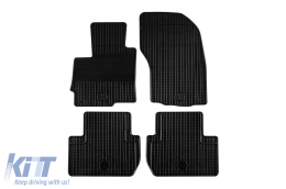 Rubber mats Gumarny Zubri suitable for Mitsubishi ASX after 2015, 4-piece set, black color - ABFMM6024216