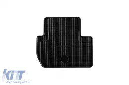 Rubber mats Gumarny Zubri suitable for Mitsubishi ASX after 2015, 4-piece set, black color-image-6251714