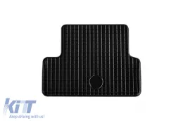 Rubber mats Gumarny Zubri suitable for Nissan Qashqai 2007-2013, 4-piece set, black color-image-6251661