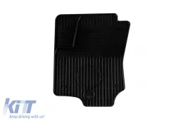 Rubber mats Gumarny Zubri suitable for Opel Astra H 2004-2009, 4-piece set, black color-image-6251490