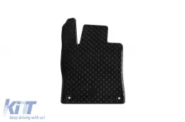 Rubber mats Gumarny Zubri suitable for Opel Astra L, Peugeot 308 i-Hybrid, Citroen DS4 E-Tense, C5 X after 2021, 4-piece set, black color-image-6254726