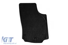Rubber mats Gumarny Zubri suitable for Opel Combo C Tour 2001-2011, 4-piece set, black color-image-6251195