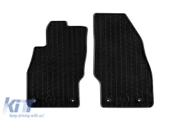 image-17-Rubber mats Gumarny Zubri suitable for Opel Corsa D 2006-2014, Corsa 2014-2019, 2-piece set, black color