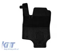 Rubber mats Gumarny Zubri suitable for Opel Zafira A 1999-2004, 6-piece set, black color-image-6251157