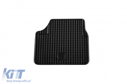 Rubber mats Gumarny Zubri suitable for Opel Meriva A-B 2002-2017, 4-piece set, black color-image-6251445