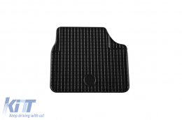 Rubber mats Gumarny Zubri suitable for Opel Meriva A-B 2002-2017, 4-piece set, black color-image-6251446