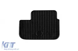 Rubber mats Gumarny Zubri suitable for Opel Agila, Suzuki Splash 2008-2015, 4-piece set, black color-image-6251677