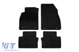 Rubber mats Gumarny Zubri suitable for Opel Insignia A 2008-2013, 4-piece set, black color - ABFMO6024228