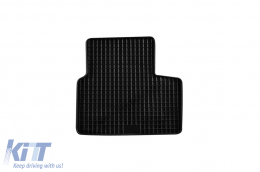 Rubber mats Gumarny Zubri suitable for Opel Vectra B 1995-2001, 4-piece set, black color-image-6252669