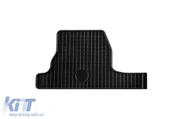 Rubber mats Gumarny Zubri suitable for Peugeot 1007 2005-2009, 4-piece set, black color-image-6251529