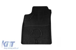 Rubber mats Gumarny Zubri suitable for Renault Scenic 1996-2004, 4-piece set, black color-image-6251165