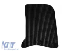 Rubber mats Gumarny Zubri suitable for Renault Laguna 2001-2015, 4-piece set, black color-image-6251439