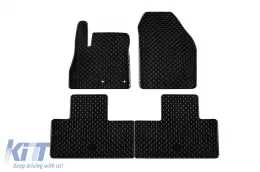 image-25-Rubber mats Gumarny Zubri suitable for Renault Scenic, Grand Scenic after 2016, 4-piece set, black color