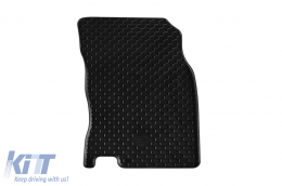 Rubber mats Gumarny Zubri suitable for Renault Kadjar after 2015, 4-piece set, black color-image-6254338