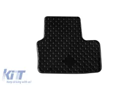Rubber mats Gumarny Zubri suitable for Renault Captur after 2019, Symbioz after 2024, Mitsubishi ASX after 2023, 4-piece set, black color-image-6254642