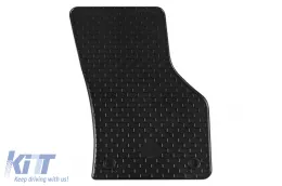 Rubber mats Gumarny Zubri suitable for Seat Leon after 2020, 4-piece set, black color-image-6254654
