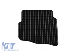 Rubber mats Gumarny Zubri suitable for Seat Cordoba, Ibiza 2003-2008, 4-piece set, black color-image-6251360