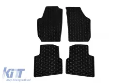 image-20-Rubber mats Gumarny Zubri suitable for Skoda Roomster 2006-2015, 4-piece set, black color