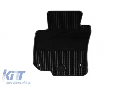 Rubber mats Gumarny Zubri suitable for Skoda Superb 2008-2015, 4-piece set, black color-image-6251745