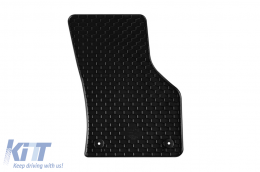 Rubber mats Gumarny Zubri suitable for Skoda Octavia 2013-2019, Octavia, Seat Leon, Cupra Formentor after 2020, 4-piece set, black color-image-6254237